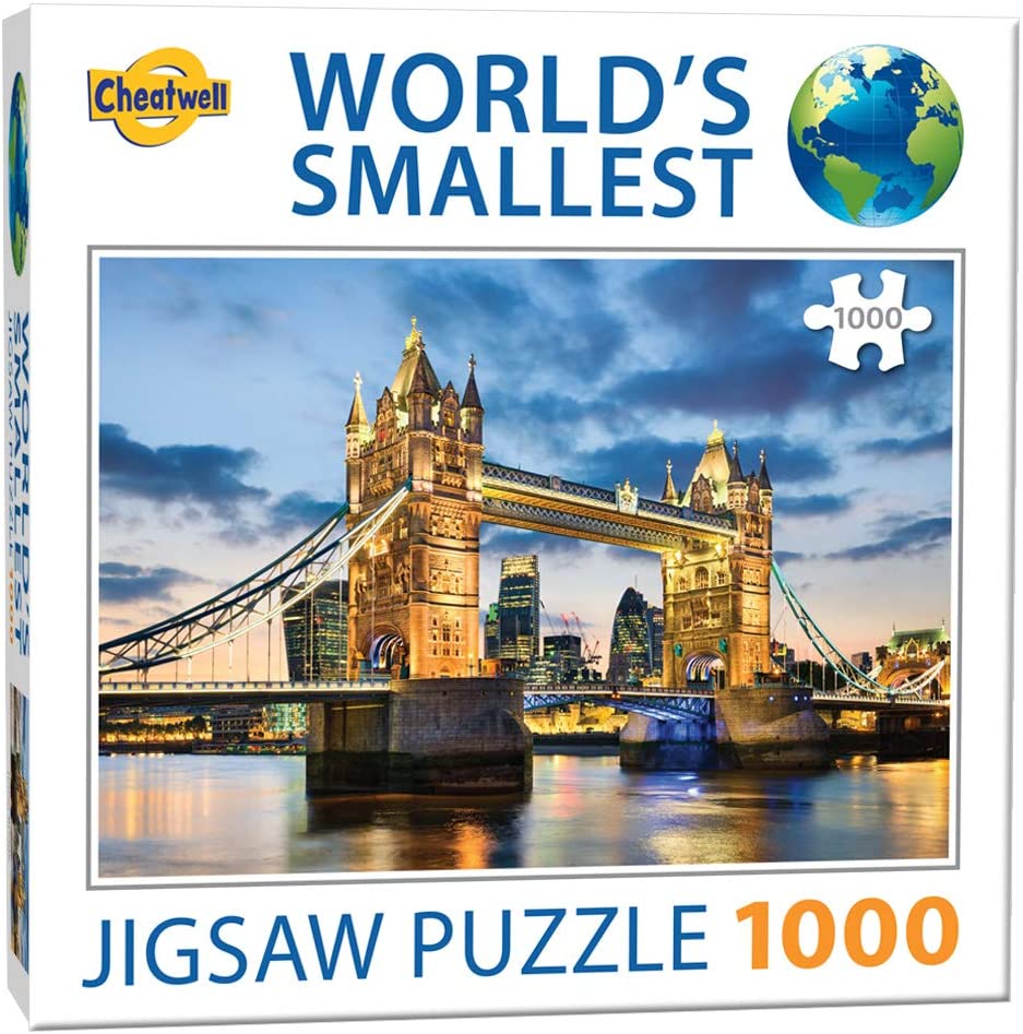 Worlds Smallest Tower Bridge 1000 Piece Jigsaw