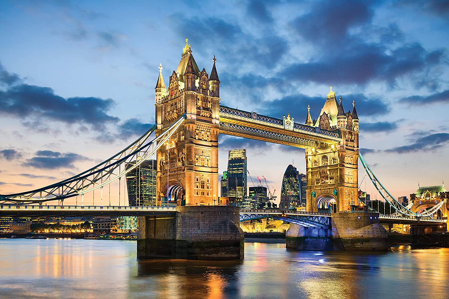 Worlds Smallest Tower Bridge 1000 Piece Jigsaw