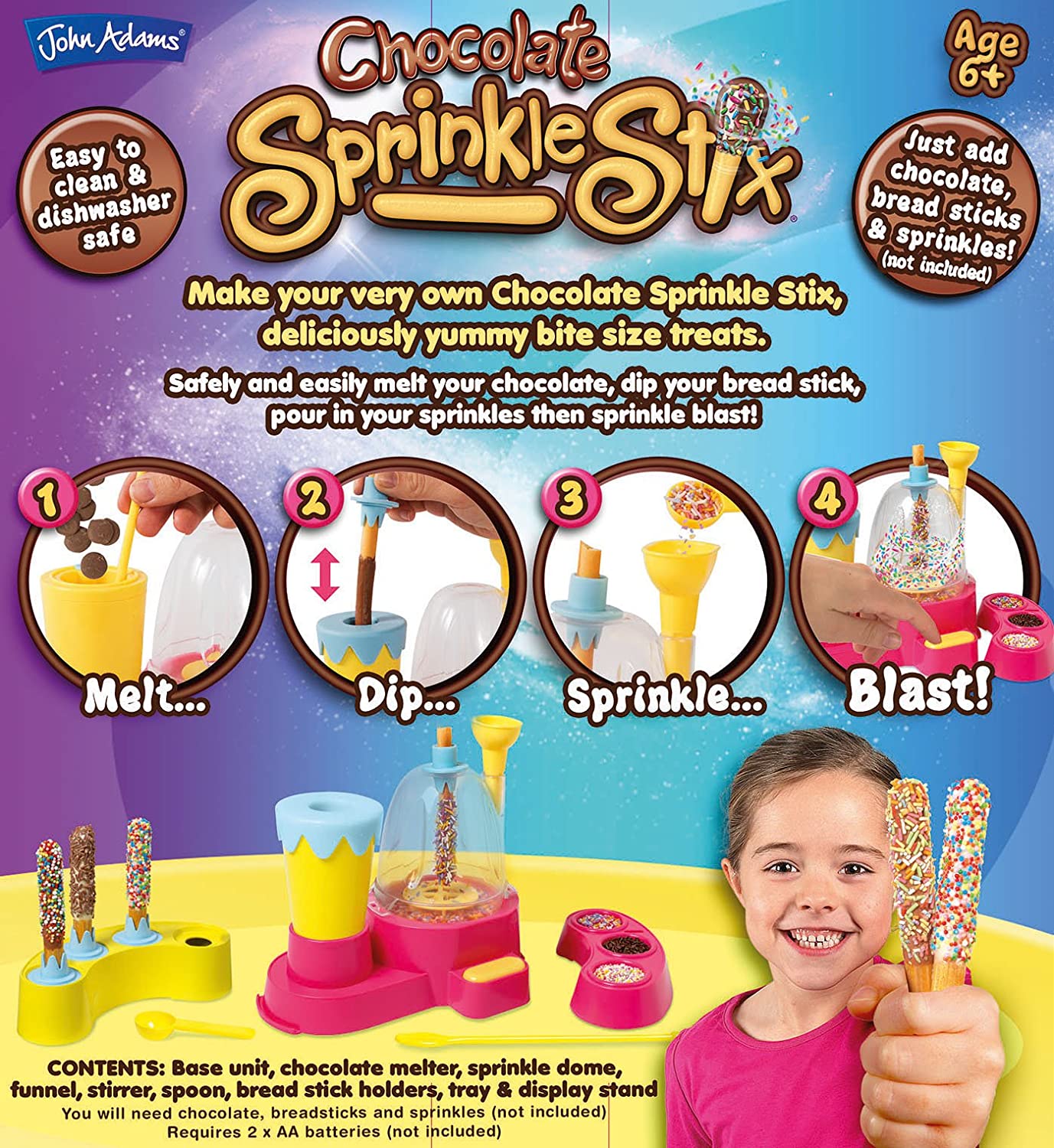 Chocolate Sprinkle Stix