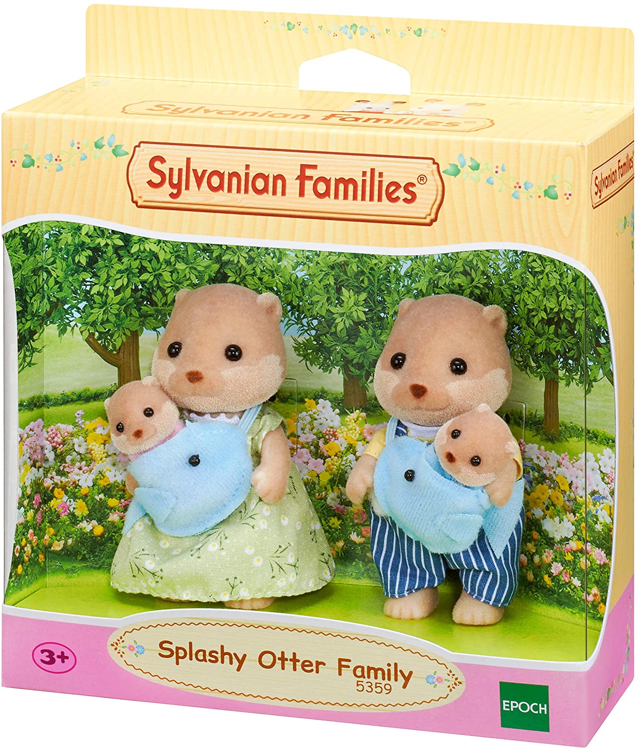 Sylvanian Families Splashy Otter Family