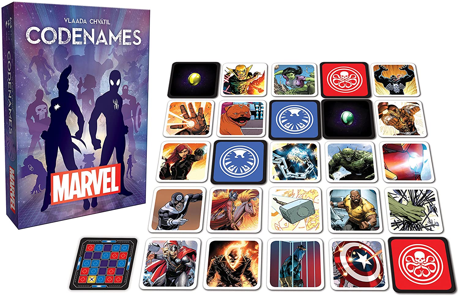 Codenames Marvel Game