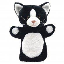 Puppet Buddy Cat Black & White