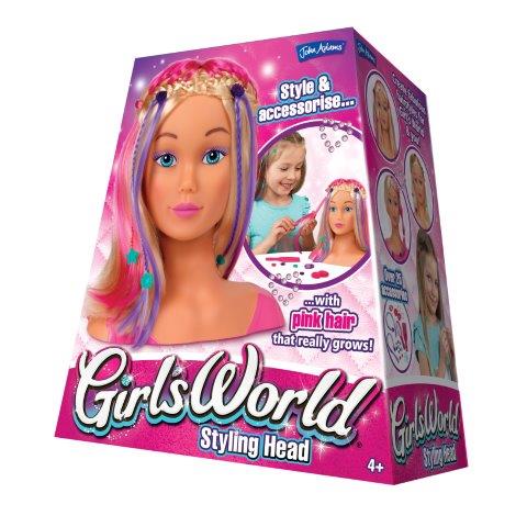Girls World Styling Head