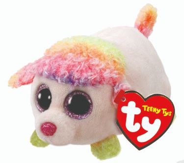 Ty Floral Multi Poodle Teeny Ty