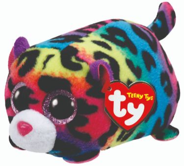 Ty Jelly Multi Colour Leopard Teeny Ty
