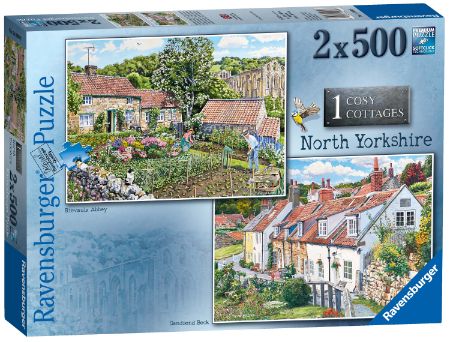 Cosy Cottages North Yorkshire 2X 500 Jigsaw Puzzle