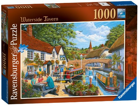 Ravensburger  Waterside Tavern - 1000 Piece Jigsaw