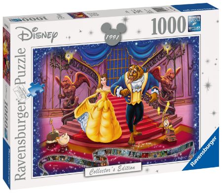 Disney Collector's Edition Beauty & The Beast 1000 Piece Jigsaw Puzzle