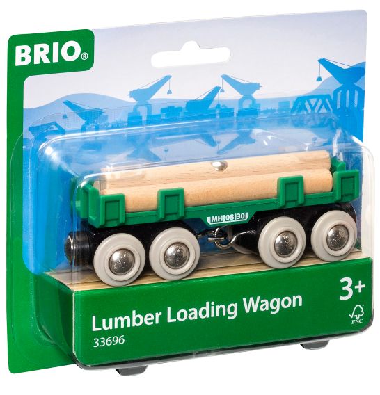 Brio Lumber Loading Wagon