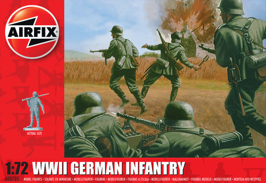 Airfix WWII German Infantry 1:76 Scale