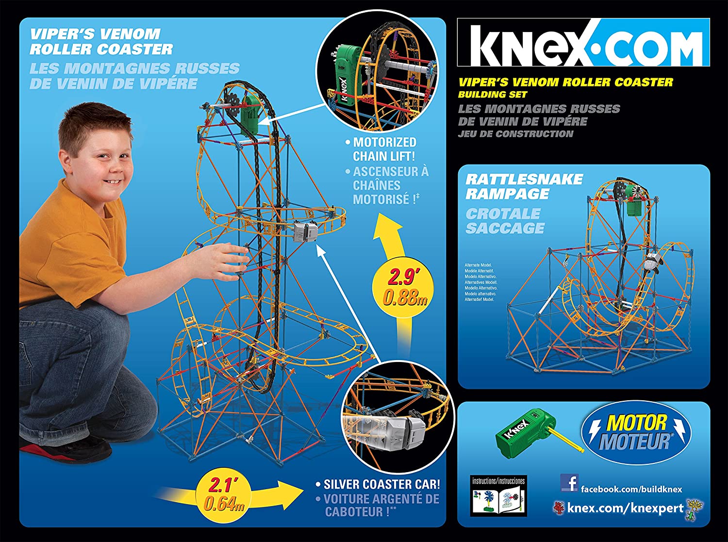 Knex Viper Venom Roller Coaster