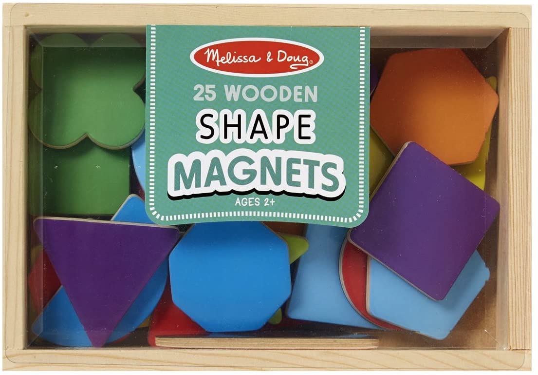 Magnetic Wooden Shapes & Col