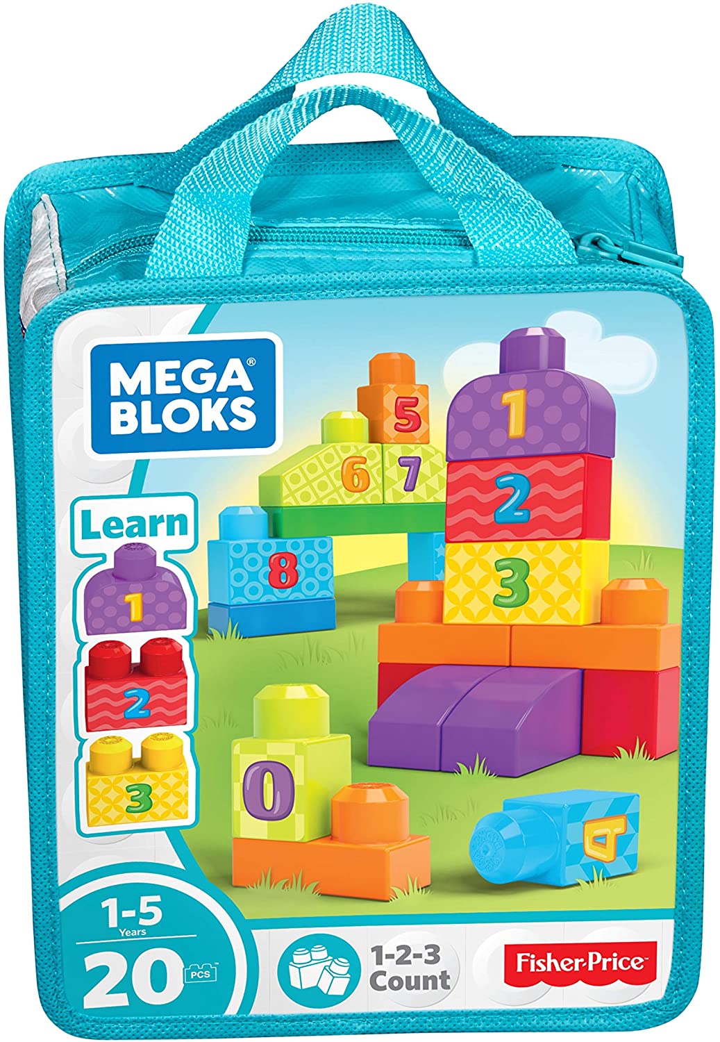 Mega Bloks First Builders 123 Count