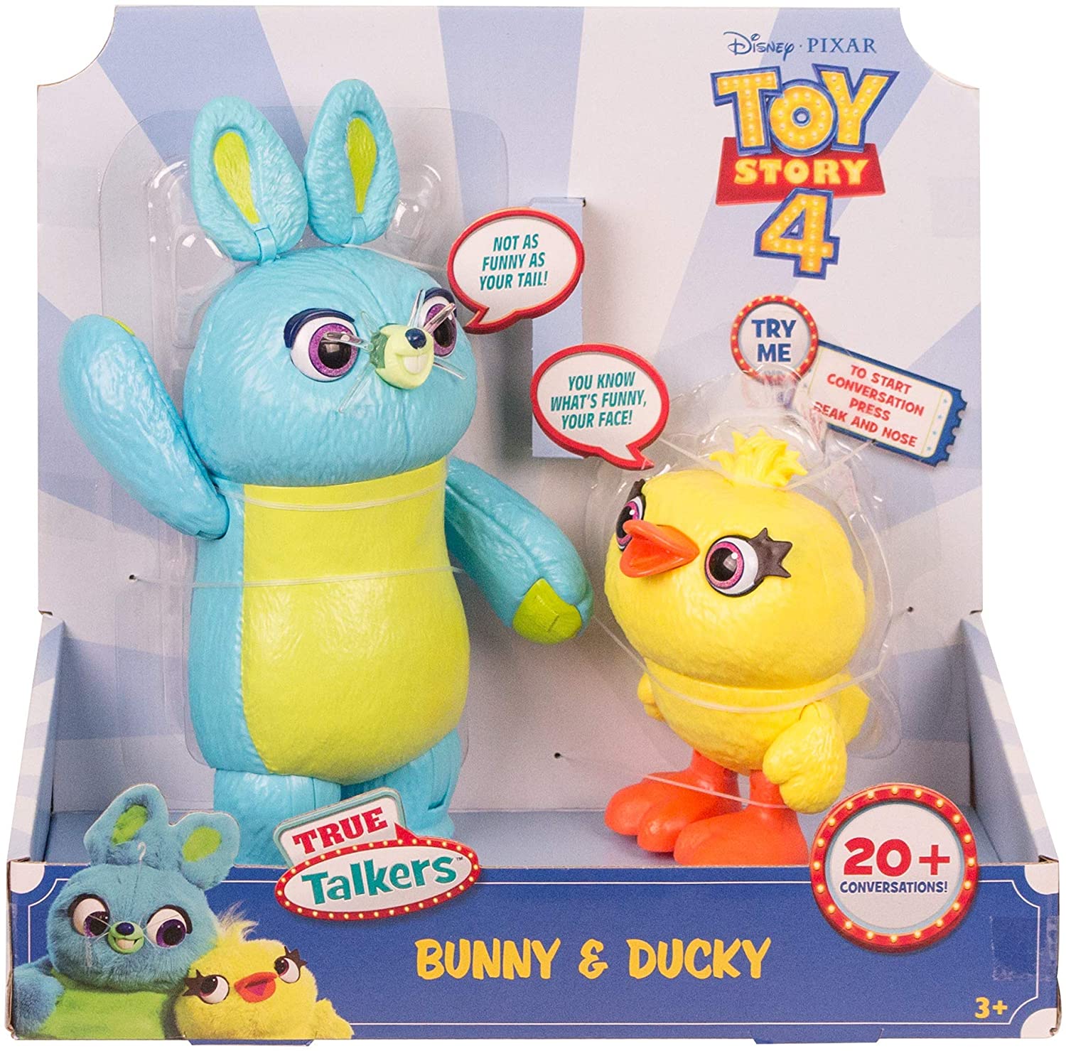Toy Story  4 7inch Bunny & Ducky Set