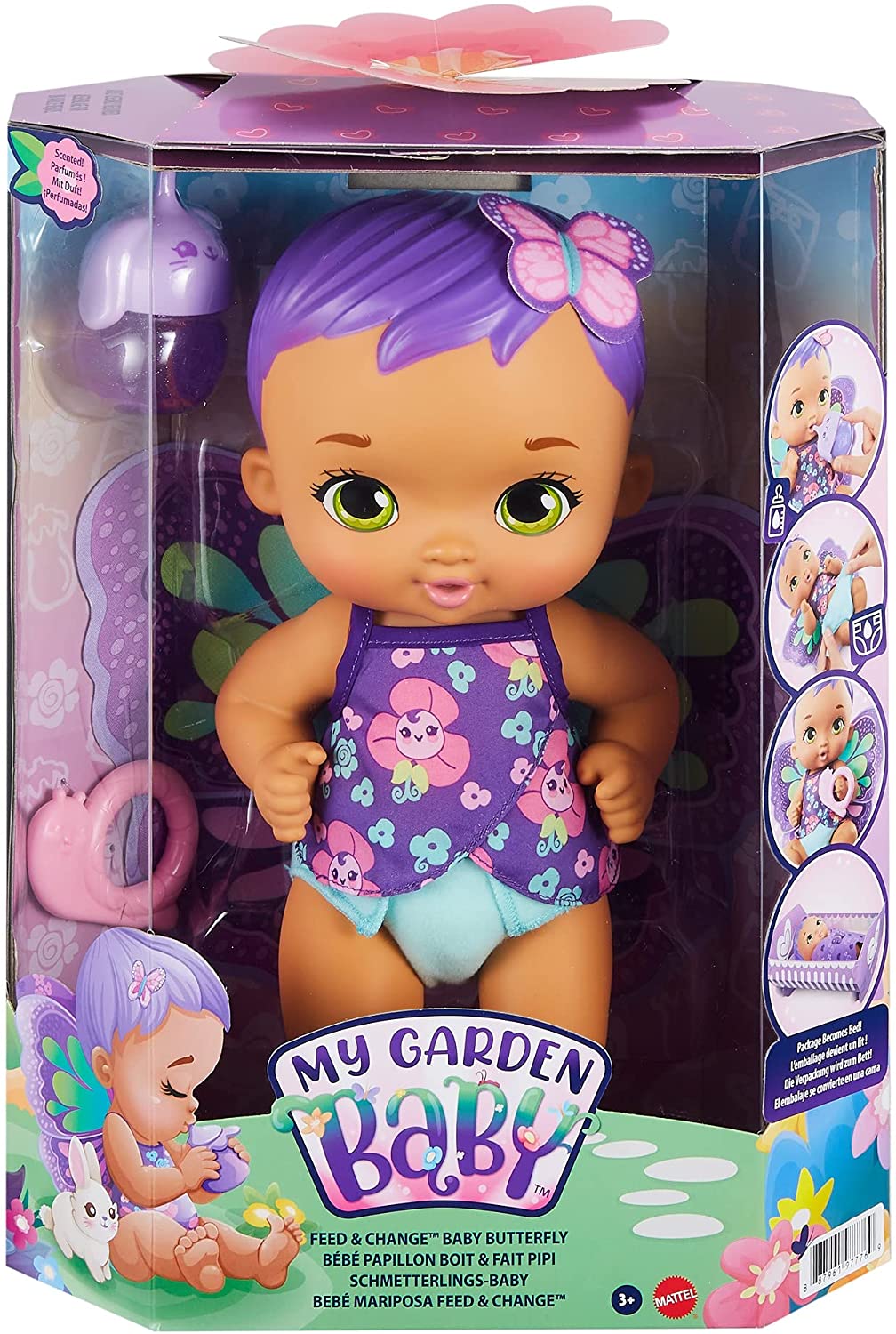 My Baby Garden Feed & Change Baby Butterfly 2