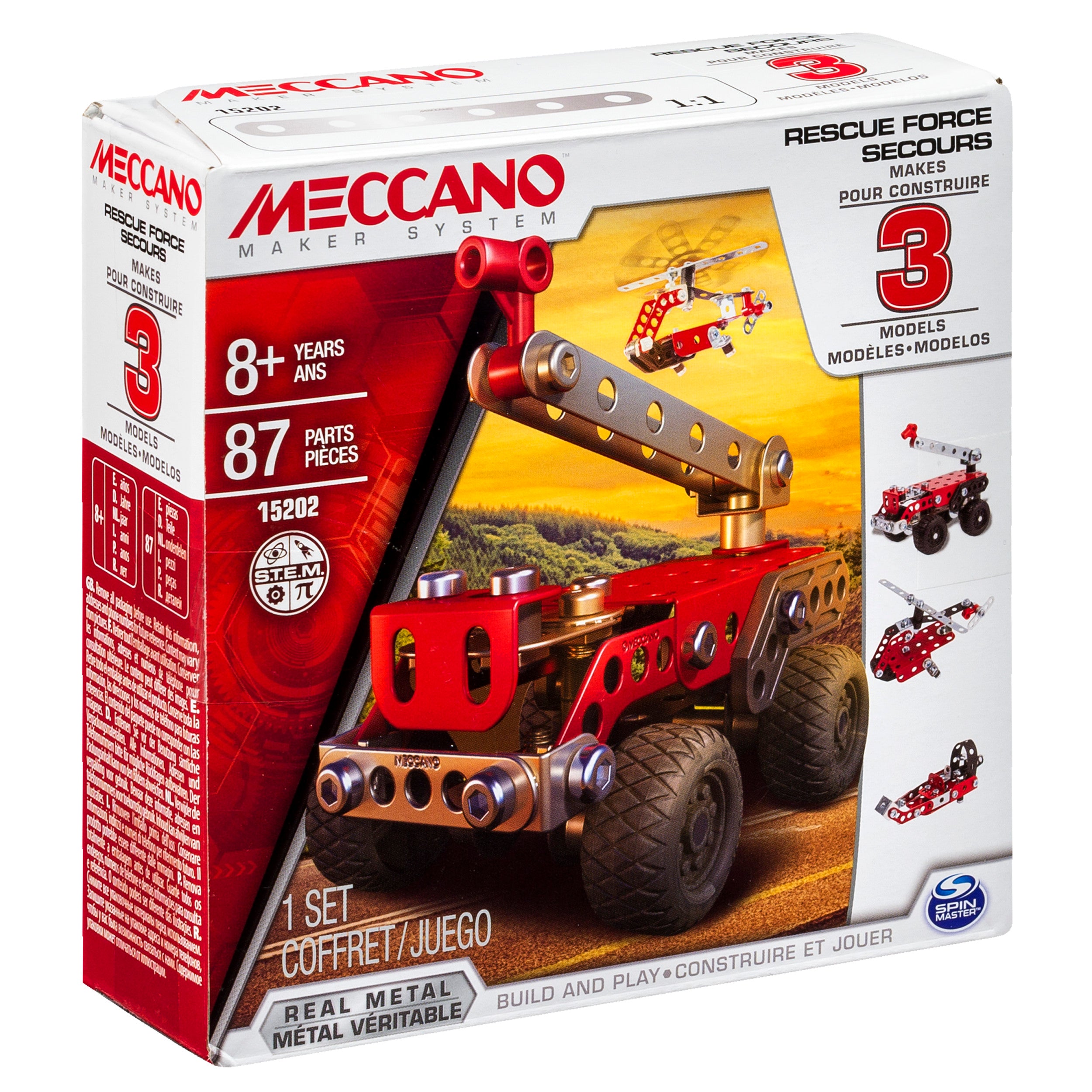 Meccano 3 Model Set