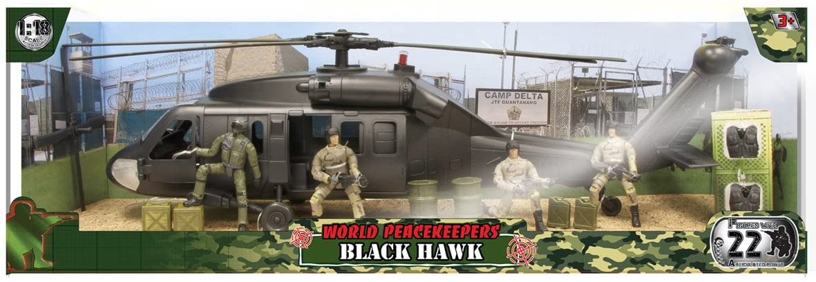 Peacekeepers Blackhawk Helicopter & Figures