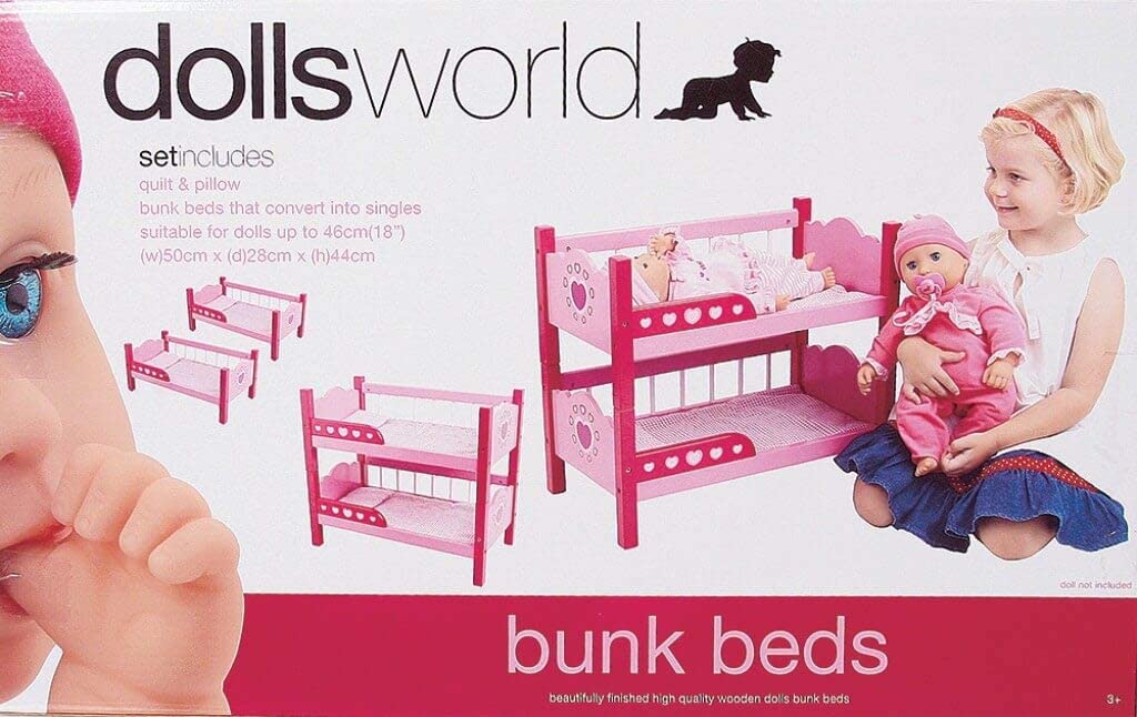 Dolls World Bunk Beds