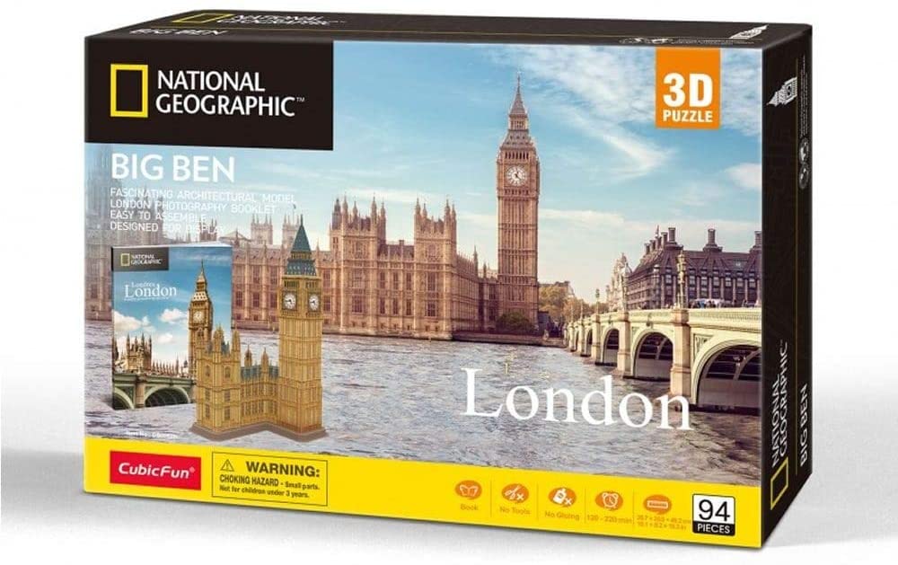 National Geographic Big Ben 3D Puzzle