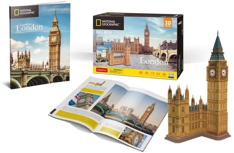 National Geographic Big Ben 3D Puzzle