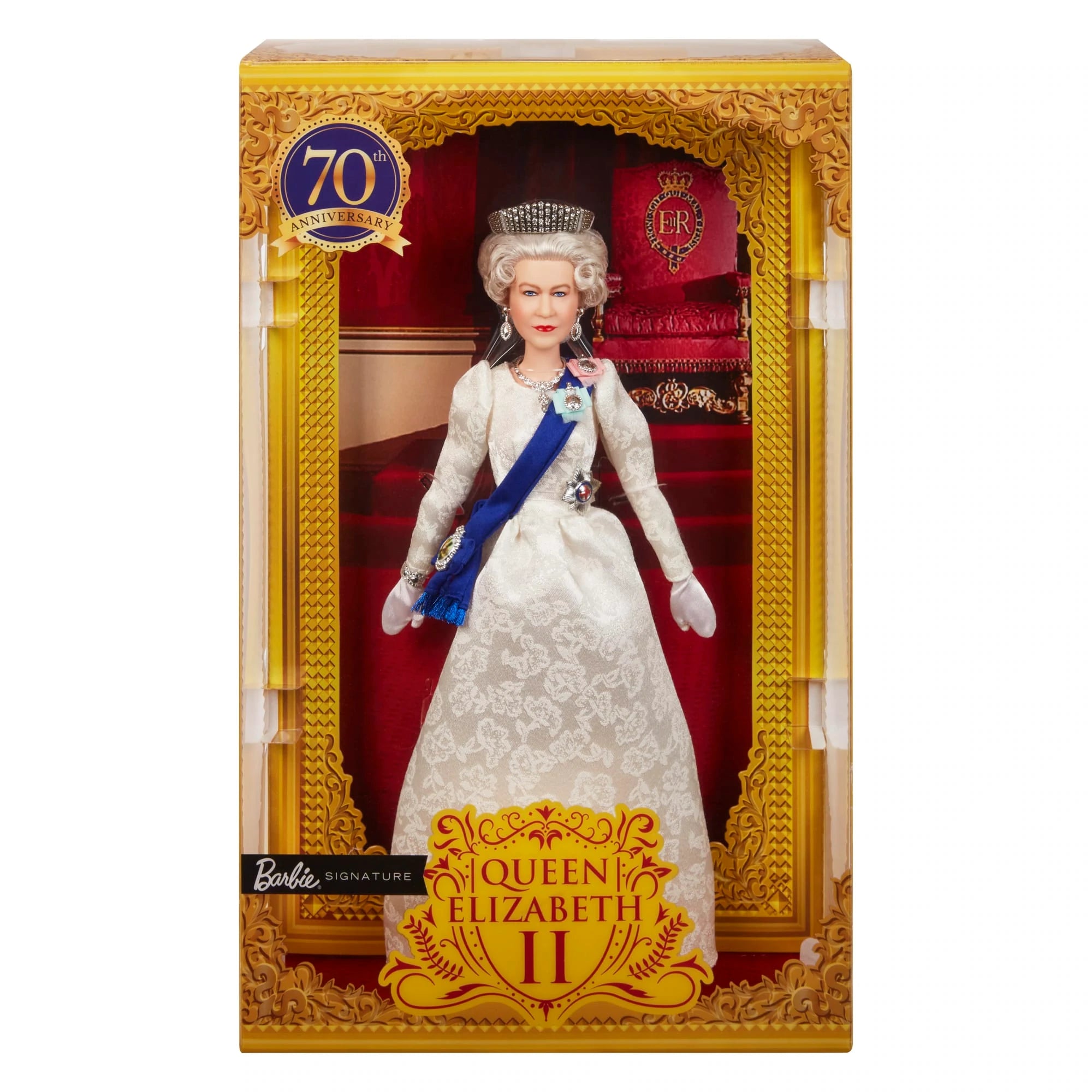 Barbie Queen Elizabeth 70th Anniversary Doll