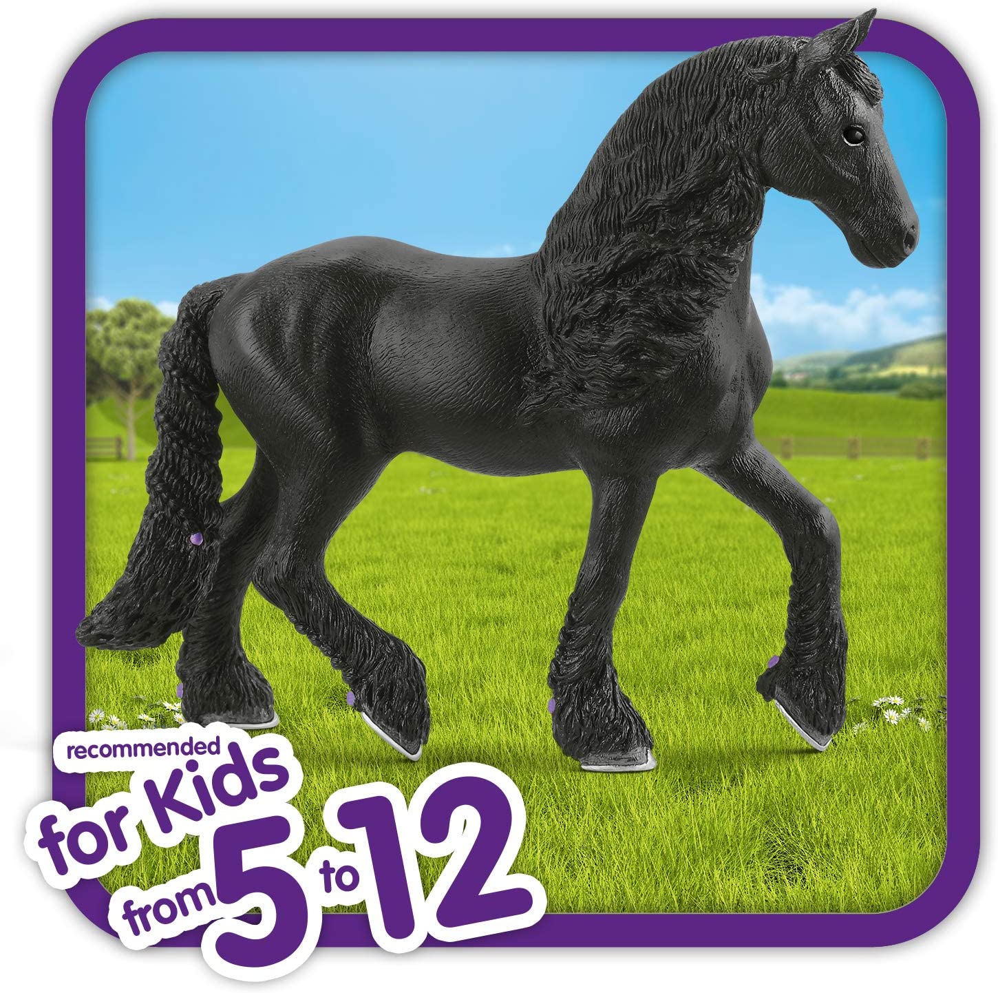 Schleich store frisian mare