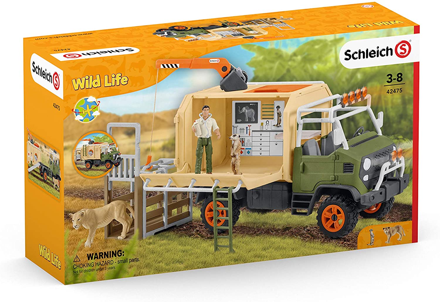 Schleich Big Truck Animal Rescue