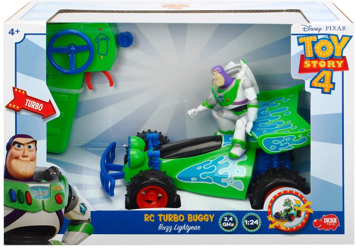 Toy Story Radio Controlled Buggy Buzz Lightyear