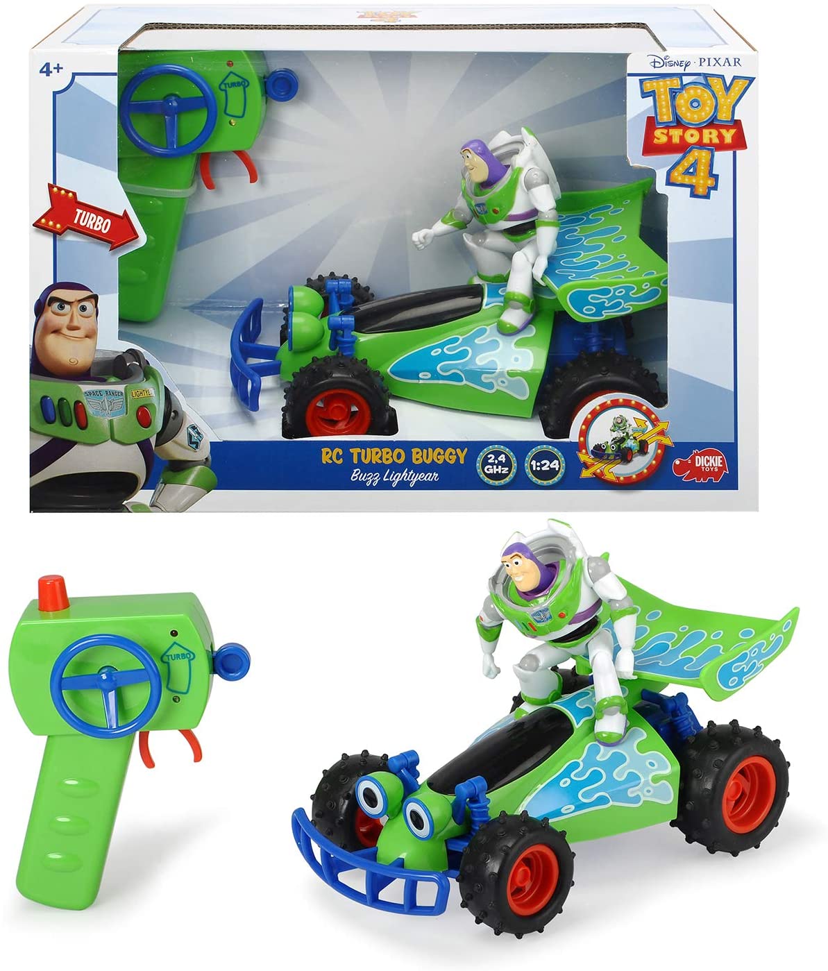 Toy Story Radio Controlled Buggy Buzz Lightyear