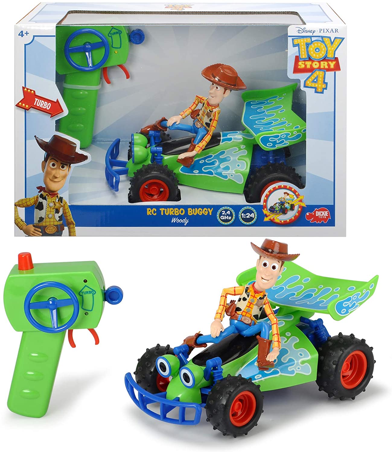 Toy Story Radio Controlled Buggy with Woddy