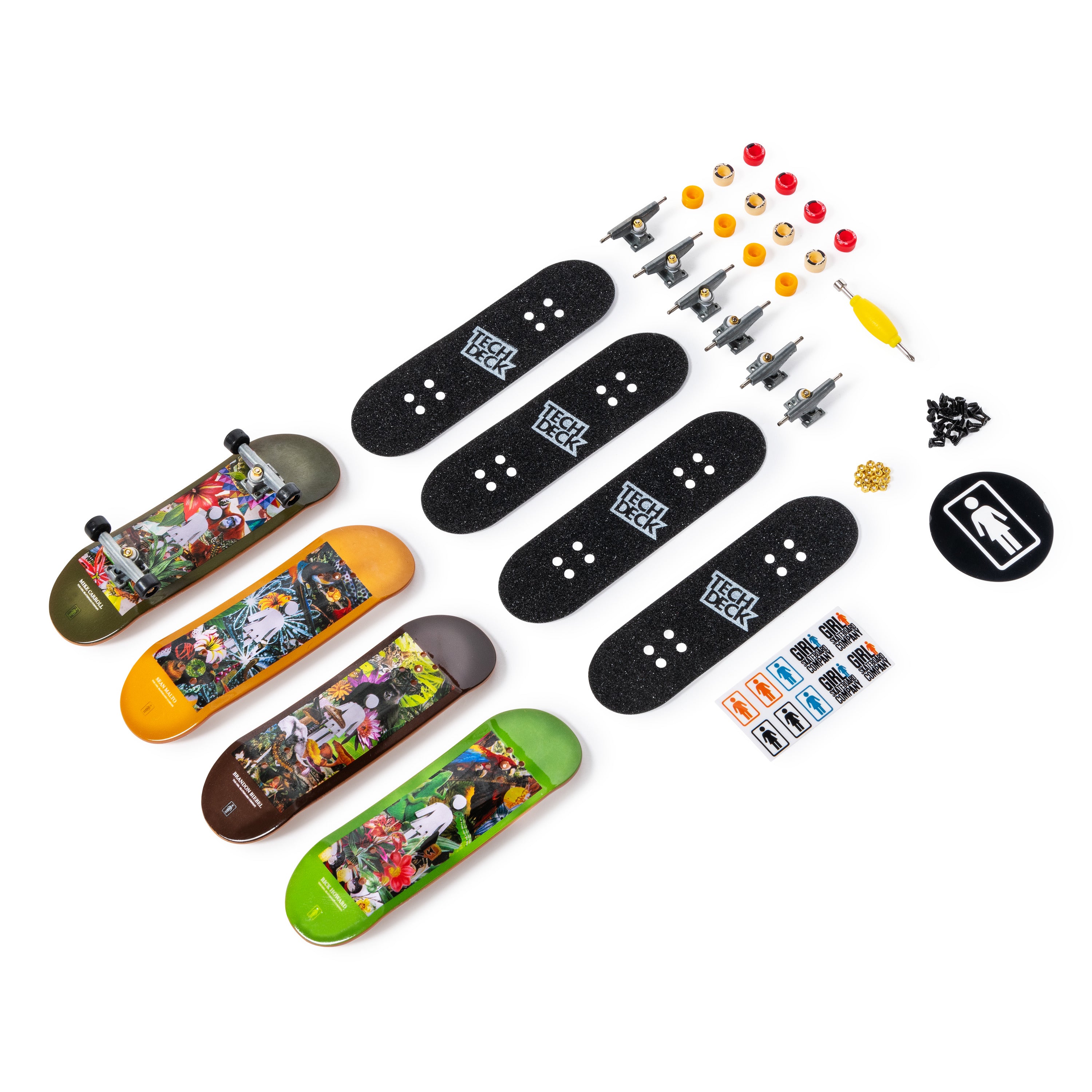 Finger Skateboards, 12-pk