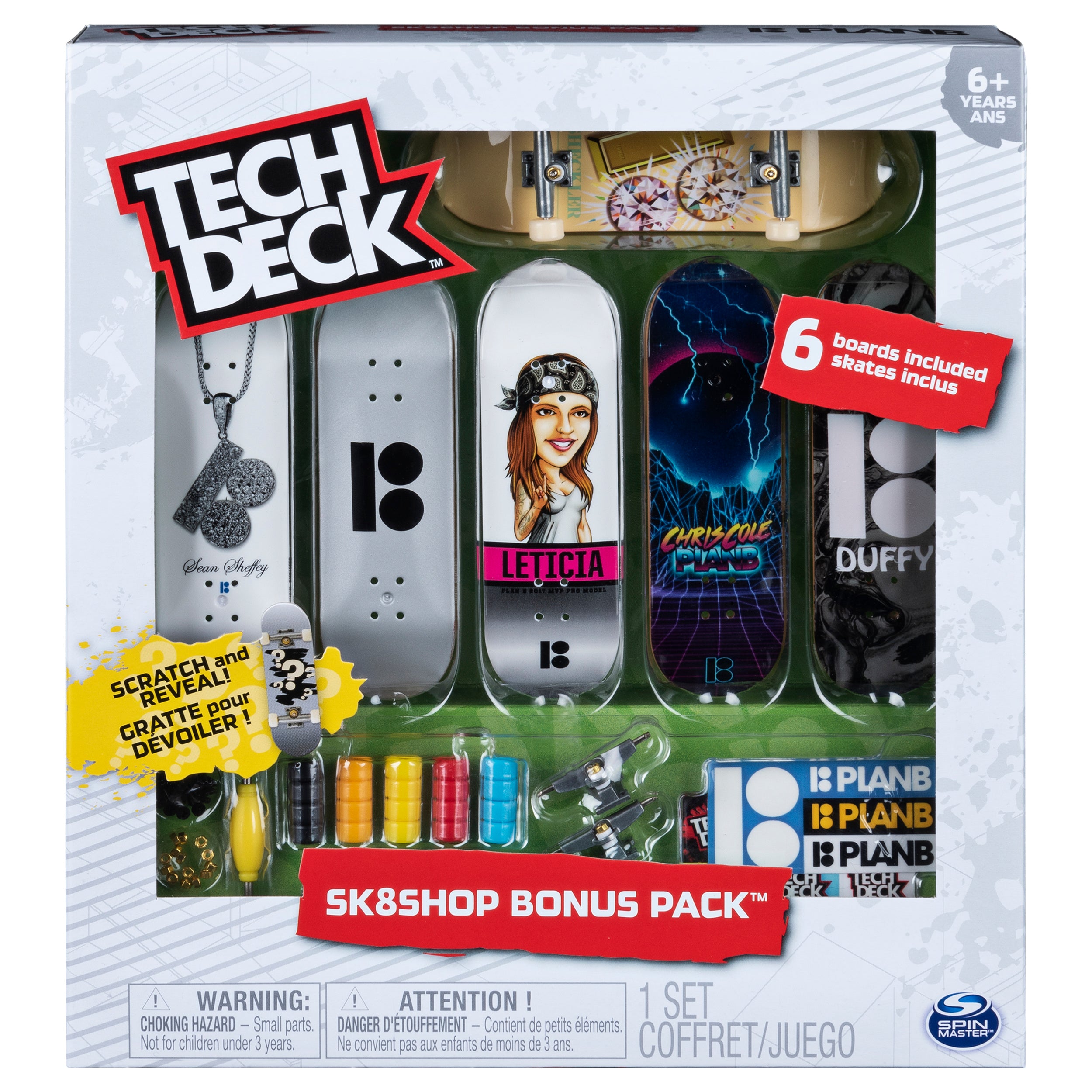 Tech deck bonus pack 2025