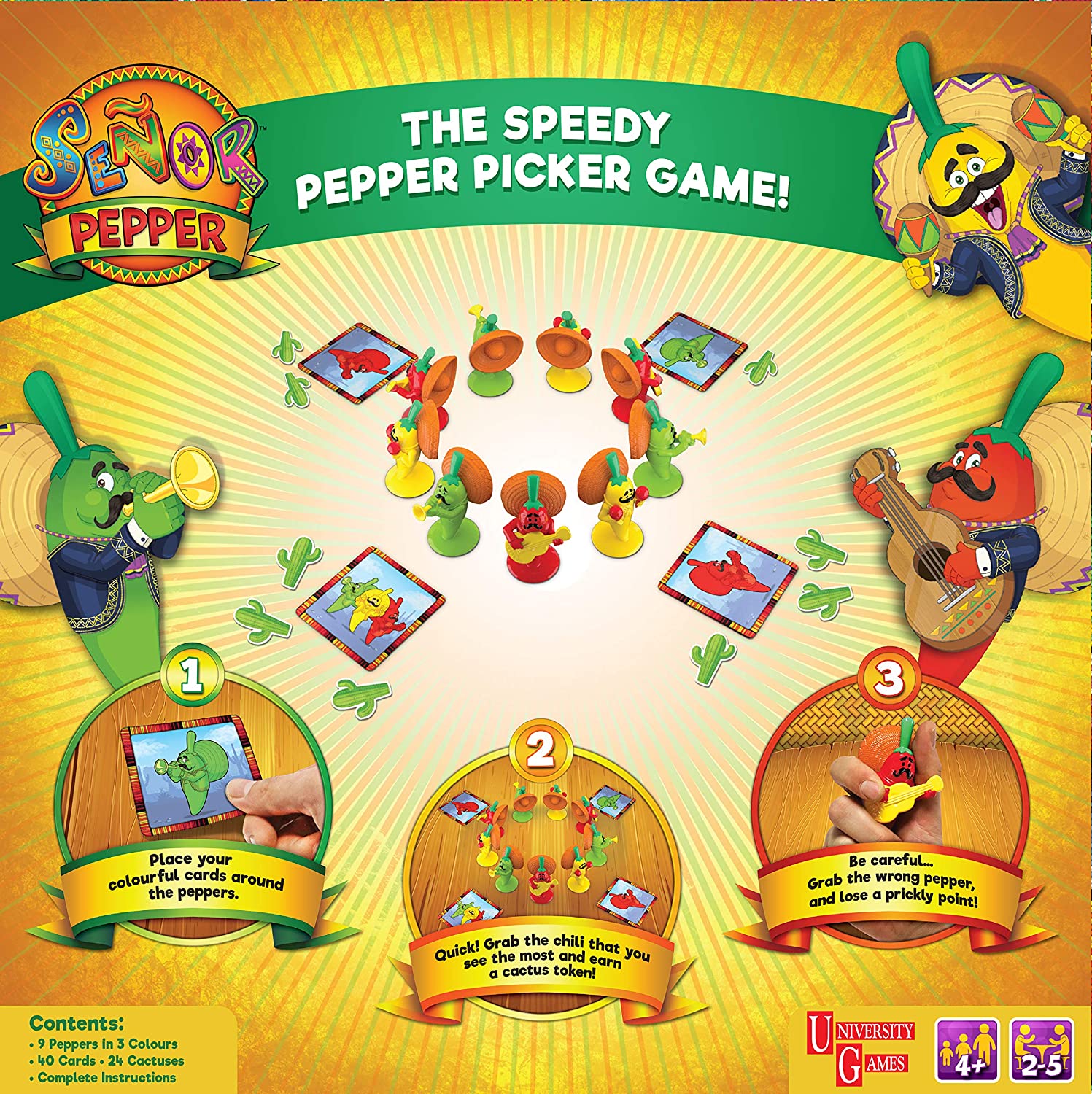 Senor Pepper Game