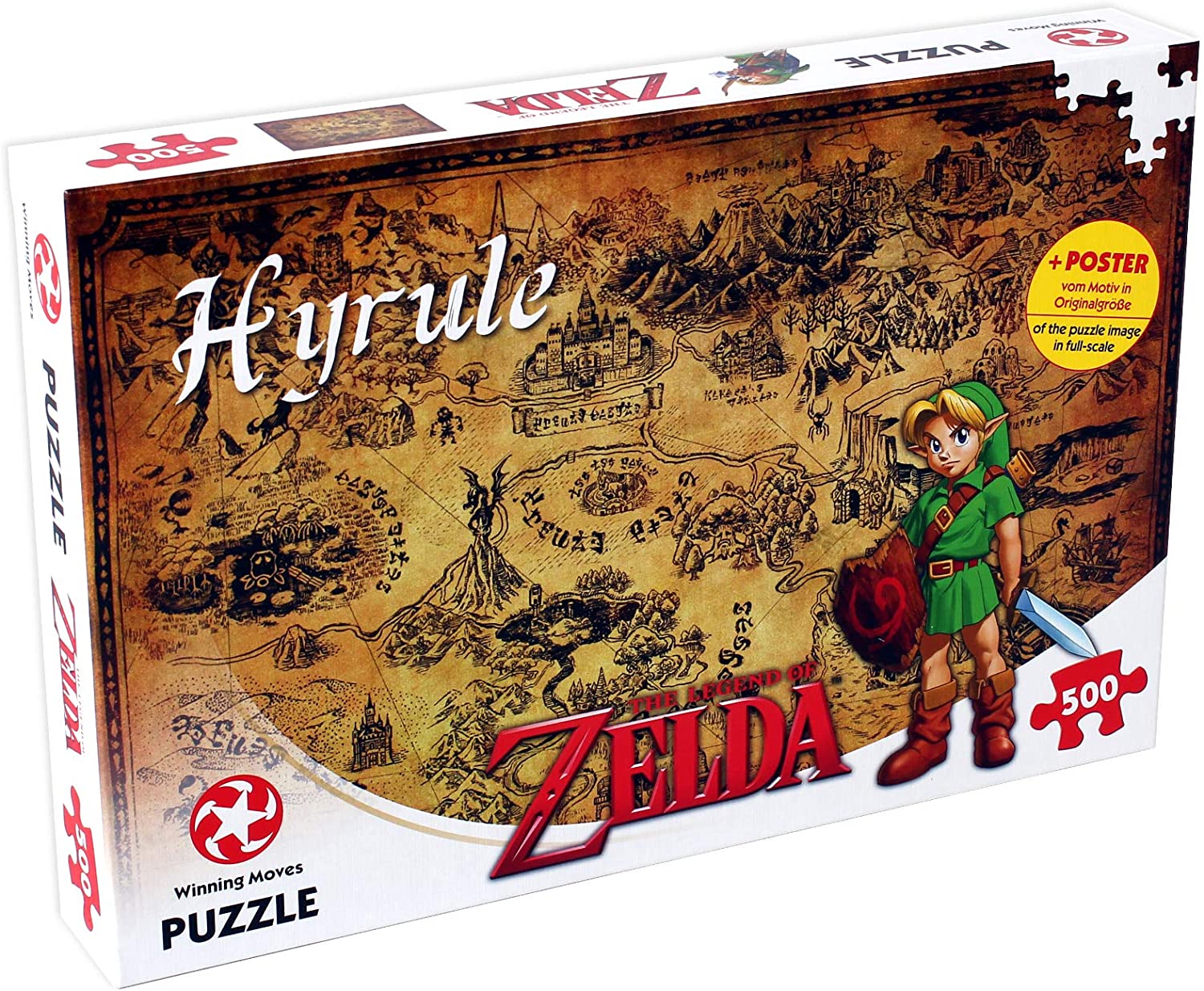 Zelda 500 Piece Jigsaw Puzzle