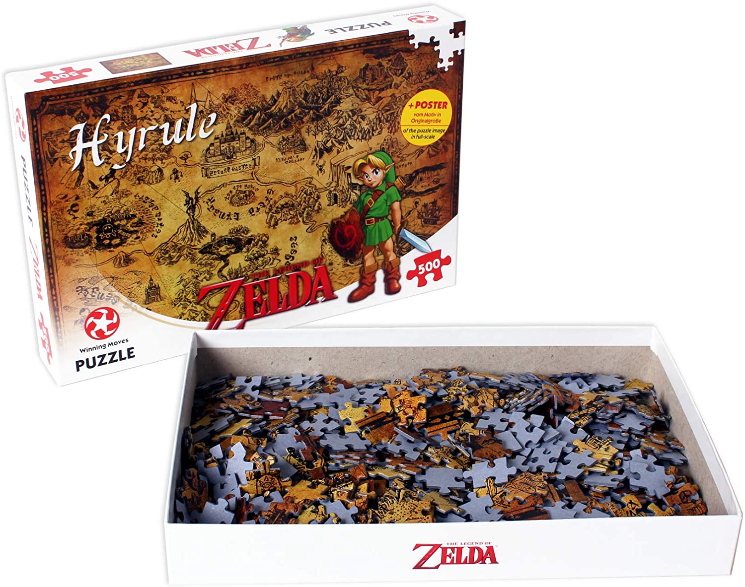 Zelda 500 Piece Jigsaw Puzzle