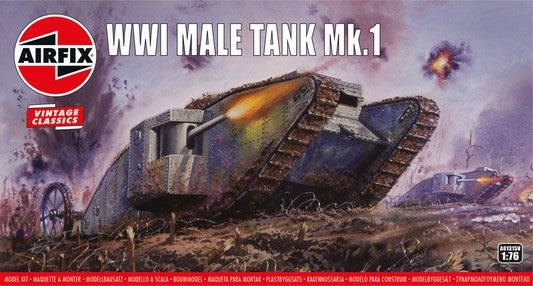 Airfix WW1 Male Tank Mk.I