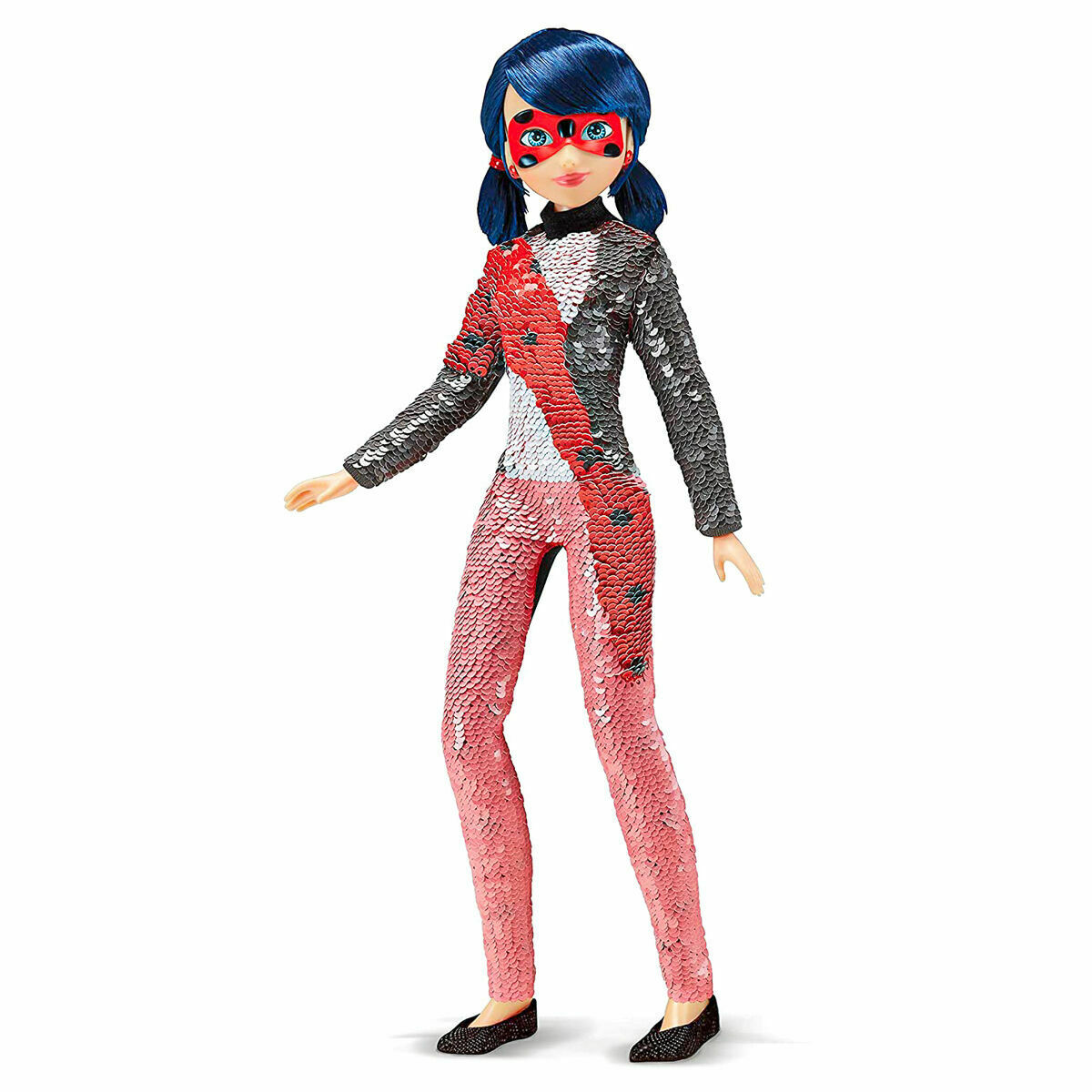Miraculous Marinette to Ladybug Sequins Doll