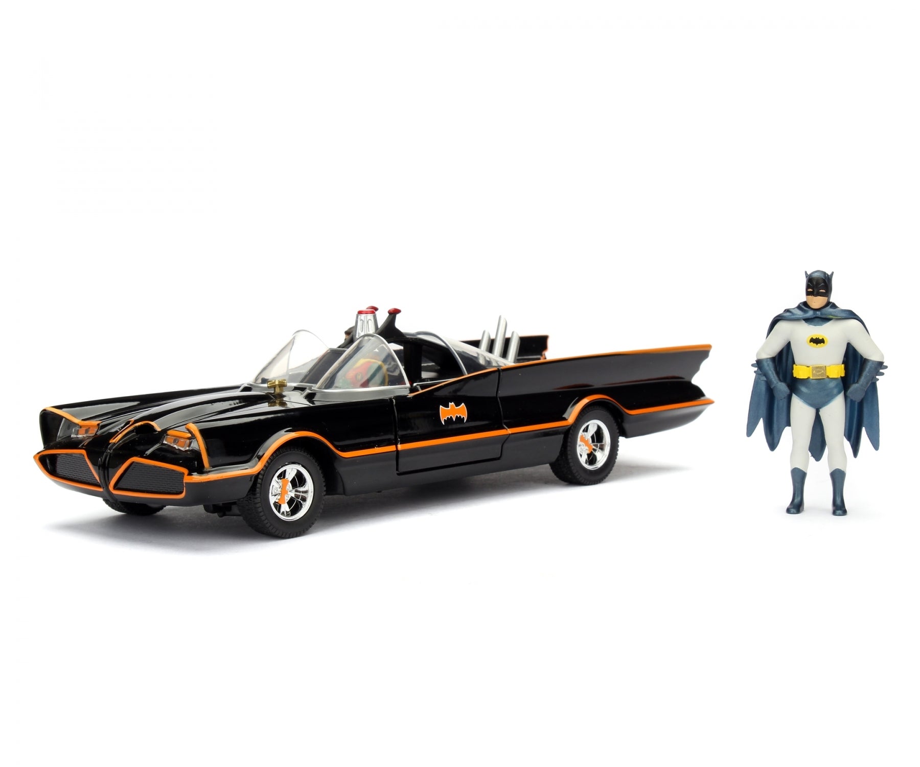 Jada 1966 Batman & Batmobile 1:24 Scale Die Cast