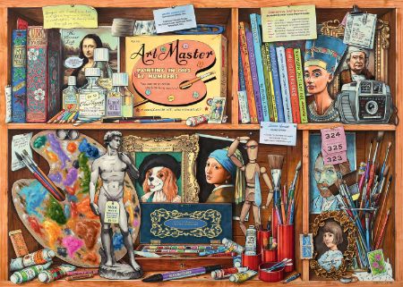 Ravensburger  The Artists Cabinet - 1000 Piece Jig