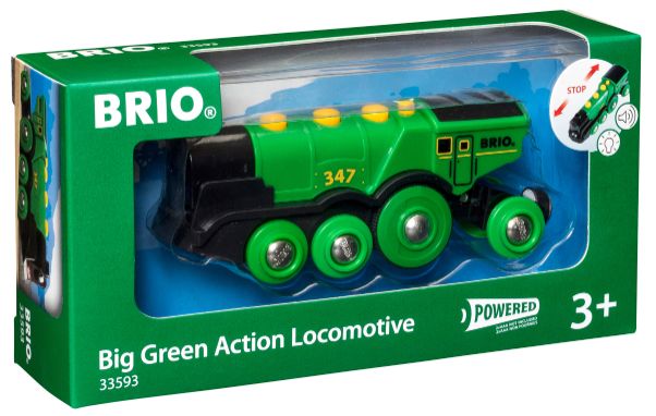 Brio Big Green Action Locomotive