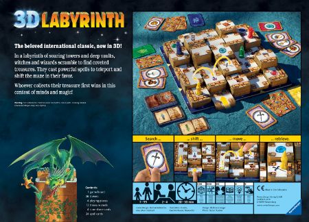 Ravensburger  Labyrinth 3D Game