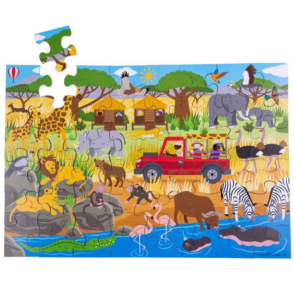 African Adventures 48 piece  Floor Puzzle