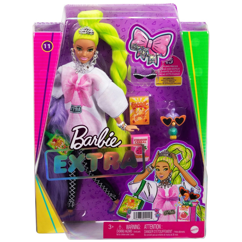 Barbie Extra Doll 11 with Neon Green Hair