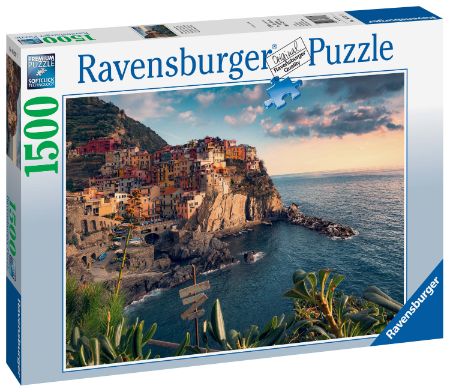 View Of Cinque Terre Italy 1500 Piece Jigsaw Puzzl