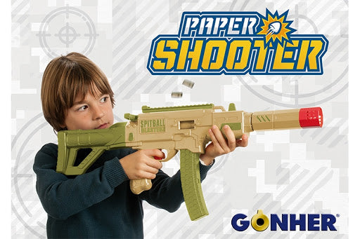 Paper Shooter Machine Gun