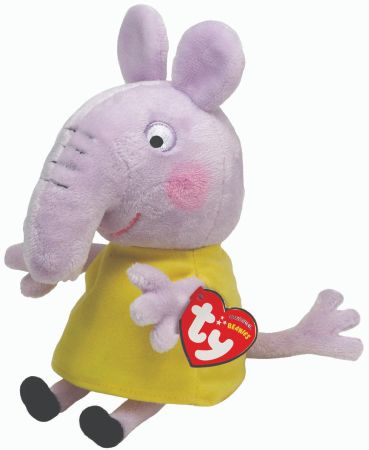 Ty Emily Elephant Peppe Pig Regular Beanie Boo