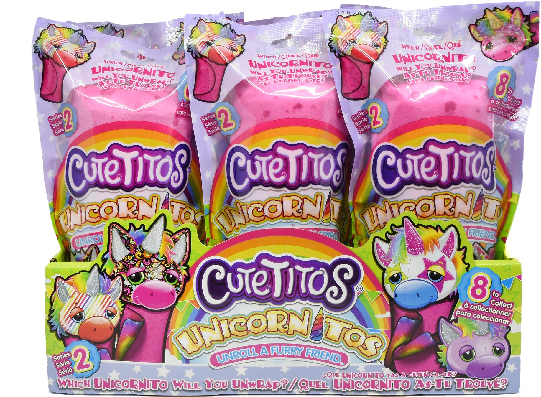Cutetitos 7" Plush Unicornitos Series 2