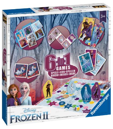 Ravensburger  Frozen Ii 6 In 1 Games