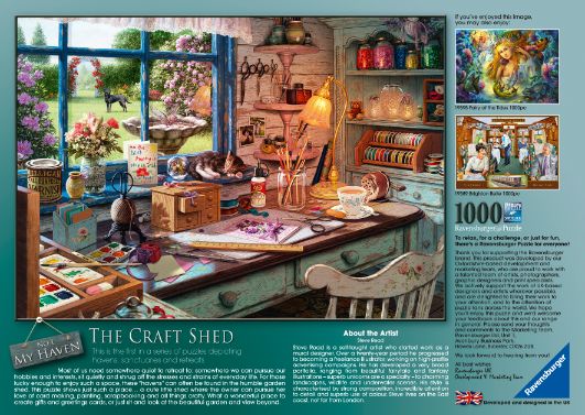 Ravensburger The Craft Shed 1000 Piece Jigsaw