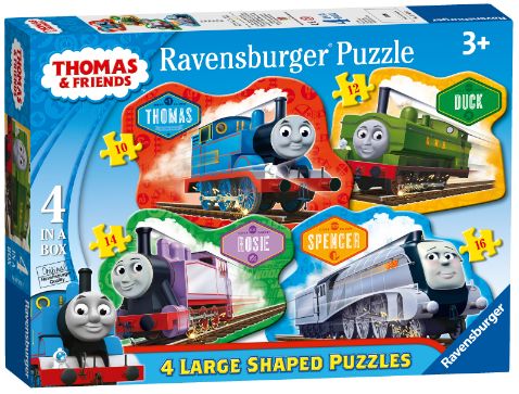 Thomas & Friends Four Large Shaped Puzzle